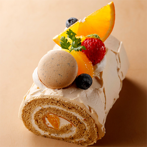 18年4月限定オレンジと紅茶のロール シトロンヴェール 愛知県一宮市 季節のフルーツを使ったケーキや焼き菓子の販売